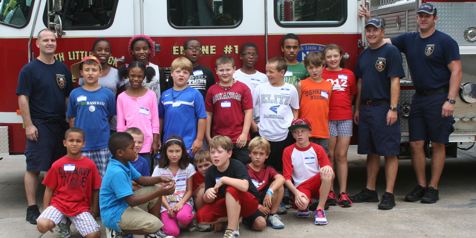 Kids Fire Academy Group Pic